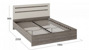 Кровать двуспальная Фьюжн ТД-260.01.03 в Златоусте - zlatoust.mebel24.online | фото 2