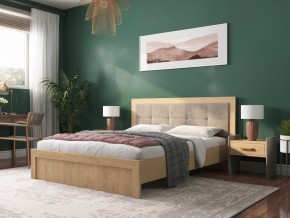 Кровать интерьерная Светлана 1 (Дуб золотой/Paris 03) в Златоусте - zlatoust.mebel24.online | фото