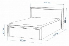 Кровать полутораспальная Нобиле Кр-120 в Златоусте - zlatoust.mebel24.online | фото 3