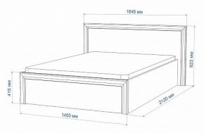 Кровать полутораспальная Нобиле Кр-140 в Златоусте - zlatoust.mebel24.online | фото 3