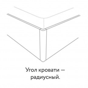 Кровать "Сандра" БЕЗ основания 1600х2000 в Златоусте - zlatoust.mebel24.online | фото 3