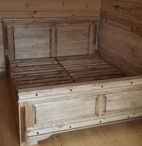 Кровать "Викинг 01" 1800 массив в Златоусте - zlatoust.mebel24.online | фото 2