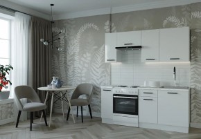 Кухонный гарнитур Белый Глянец 1800 (Стол. 38мм) в Златоусте - zlatoust.mebel24.online | фото 1