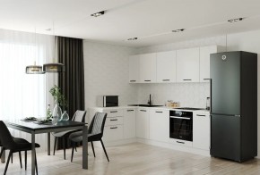 Кухонный гарнитур Белый Глянец 2600*1600 (Стол. 26мм) в Златоусте - zlatoust.mebel24.online | фото
