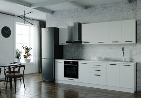 Кухонный гарнитур Белый Глянец 2800 (Стол. 38мм) в Златоусте - zlatoust.mebel24.online | фото
