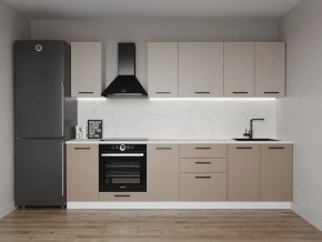 Кухонный гарнитур Каппучино 2800 (Стол. 38мм) в Златоусте - zlatoust.mebel24.online | фото