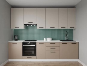 Кухонный гарнитур Каппучино 3000 h950 (Стол. 26мм) в Златоусте - zlatoust.mebel24.online | фото