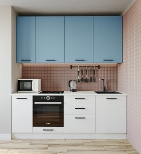 Кухонный гарнитур Капри 2200 h950 (Стол. 38мм) в Златоусте - zlatoust.mebel24.online | фото