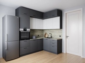 Кухонный гарнитур Меренга 2200*1700 (Стол. 38мм) в Златоусте - zlatoust.mebel24.online | фото