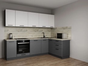 Кухонный гарнитур Меренга 2600*1600 (Стол. 38мм) в Златоусте - zlatoust.mebel24.online | фото