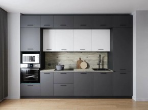 Кухонный гарнитур Меренга 3400 (Стол. 26мм) в Златоусте - zlatoust.mebel24.online | фото