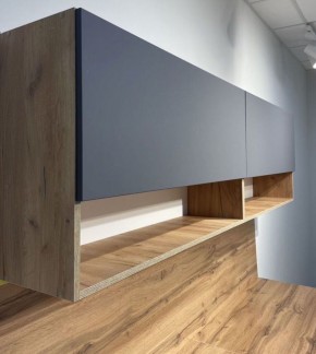 Кухонный гарнитур «Монако» 2.0 м Серия 2 МДФ с фрезеровкой (Дуб Золотой/Графит) в Златоусте - zlatoust.mebel24.online | фото 5