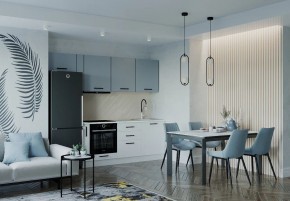 Кухонный гарнитур Ниагара 2550 (Стол. 38мм) в Златоусте - zlatoust.mebel24.online | фото 1