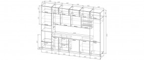 Кухонный гарнитур Санторини 3400 (Стол. 26мм) в Златоусте - zlatoust.mebel24.online | фото 2