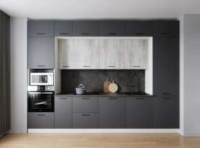 Кухонный гарнитур Санторини 3400 (Стол. 38мм) в Златоусте - zlatoust.mebel24.online | фото