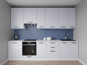 Кухонный гарнитур Смоки 2400 h950 (Стол. 38 мм) в Златоусте - zlatoust.mebel24.online | фото