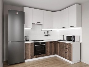 Кухонный гарнитур Старое Дерево 2200*1600 h950 (Стол. 26мм) в Златоусте - zlatoust.mebel24.online | фото