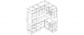 Кухонный гарнитур Старое Дерево 2200*1700 (Стол. 38мм) в Златоусте - zlatoust.mebel24.online | фото 2
