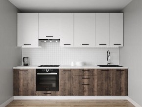 Кухонный гарнитур Старое Дерево 3000 h950 (Стол. 26мм) в Златоусте - zlatoust.mebel24.online | фото