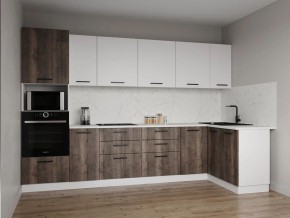 Кухонный гарнитур Старое Дерево 3200*1400 (Стол. 26мм) в Златоусте - zlatoust.mebel24.online | фото