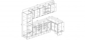 Кухонный гарнитур Старое Дерево 3200*1400 (Стол. 38мм) в Златоусте - zlatoust.mebel24.online | фото 2