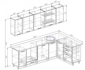 Кухонный гарнитур угловой Демо 2600х1600 (Стол. 38мм) в Златоусте - zlatoust.mebel24.online | фото 2