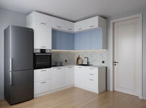 Кухонный гарнитур угловой Капри 2200*1700 (Стол. 38мм) в Златоусте - zlatoust.mebel24.online | фото