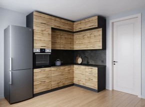 Кухонный гарнитур угловой Крафт 2200*1700 (Стол. 26мм) в Златоусте - zlatoust.mebel24.online | фото
