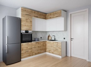 Кухонный гарнитур угловой Лада 2200*1700 (Стол. 38мм) в Златоусте - zlatoust.mebel24.online | фото