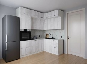Кухонный гарнитур угловой Пайн 2200*1700 (Стол. 38мм) в Златоусте - zlatoust.mebel24.online | фото