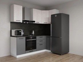 Кухонный гарнитур угловой Санторини 2200*1000 (Стол. 38мм) в Златоусте - zlatoust.mebel24.online | фото