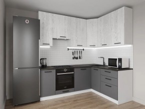 Кухонный гарнитур угловой Санторини 2200*1600 h950 (Стол. 38мм) в Златоусте - zlatoust.mebel24.online | фото