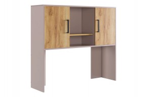ЛАЙТ 2 Надстройка стола компьютерного (1200) кашемир в Златоусте - zlatoust.mebel24.online | фото