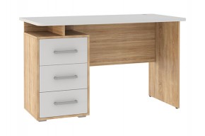 ЛАЙТ 2 Стол компьютерный (1200)  дуб сонома/белый в Златоусте - zlatoust.mebel24.online | фото
