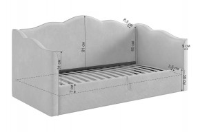 ЛЕЯ Кровать с ПМ 900 (софа) в Златоусте - zlatoust.mebel24.online | фото 3