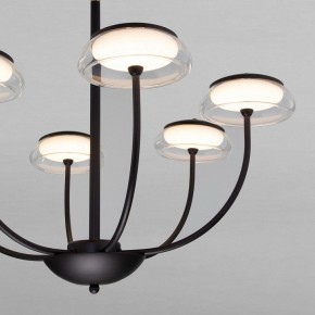 Люстра на штанге Eurosvet Fungo 50388 LED черный в Златоусте - zlatoust.mebel24.online | фото 5