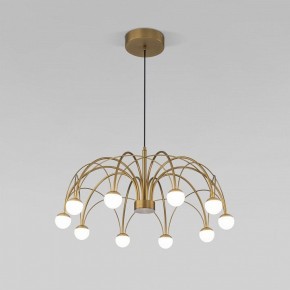 Люстра на штанге Eurosvet Ragno 90030/10 LED золото в Златоусте - zlatoust.mebel24.online | фото 2