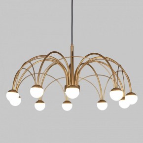 Люстра на штанге Eurosvet Ragno 90030/10 LED золото в Златоусте - zlatoust.mebel24.online | фото 4