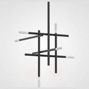 Люстра на штанге Imperiumloft Traverse Black TRAVERSE01 в Златоусте - zlatoust.mebel24.online | фото