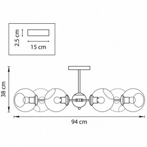 Люстра на штанге Lightstar Beta 785067 в Златоусте - zlatoust.mebel24.online | фото 8