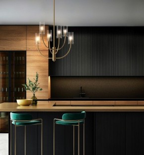 Люстра на штанге Maytoni Arco MOD223PL-06BS в Златоусте - zlatoust.mebel24.online | фото 6