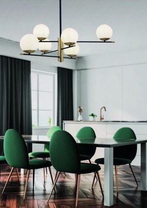 Люстра на штанге Maytoni Nostalgia MOD048PL-06G в Златоусте - zlatoust.mebel24.online | фото 3