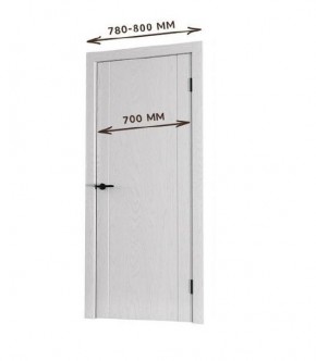 Межкомнатная дверь Bolivar Роялвуд белый (комплект) 700 в Златоусте - zlatoust.mebel24.online | фото