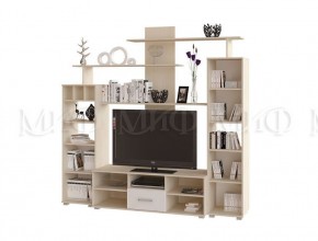 МИНИ-2 Гостиная (МДФ) Графит/Дуб Крафт в Златоусте - zlatoust.mebel24.online | фото 2
