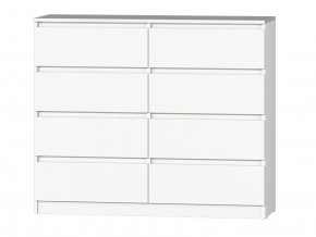 МС "Хилтон" Комод №3 1200 (8 ящ.) белый текстурный в Златоусте - zlatoust.mebel24.online | фото 2