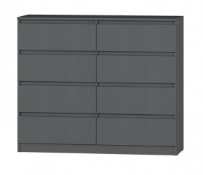 МС "Хилтон" Комод №3 1200 (8 ящ.) графит в Златоусте - zlatoust.mebel24.online | фото 2