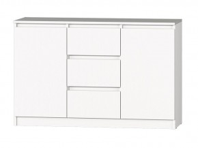 МС "Хилтон" Комод №4 1200 (белый текстурный) в Златоусте - zlatoust.mebel24.online | фото 2