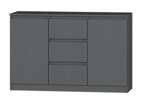 МС "Хилтон" Комод №4 1200 (графит) в Златоусте - zlatoust.mebel24.online | фото 2