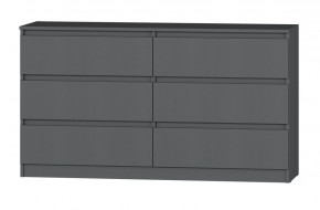 МС "Хилтон" Комод №5 1400 (6 ящ.) графит в Златоусте - zlatoust.mebel24.online | фото 2
