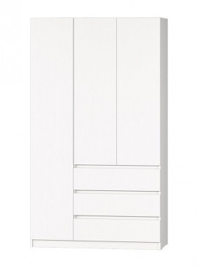 МС "Хилтон" Шкаф №2 1200 (Белый текстурный) в Златоусте - zlatoust.mebel24.online | фото 2